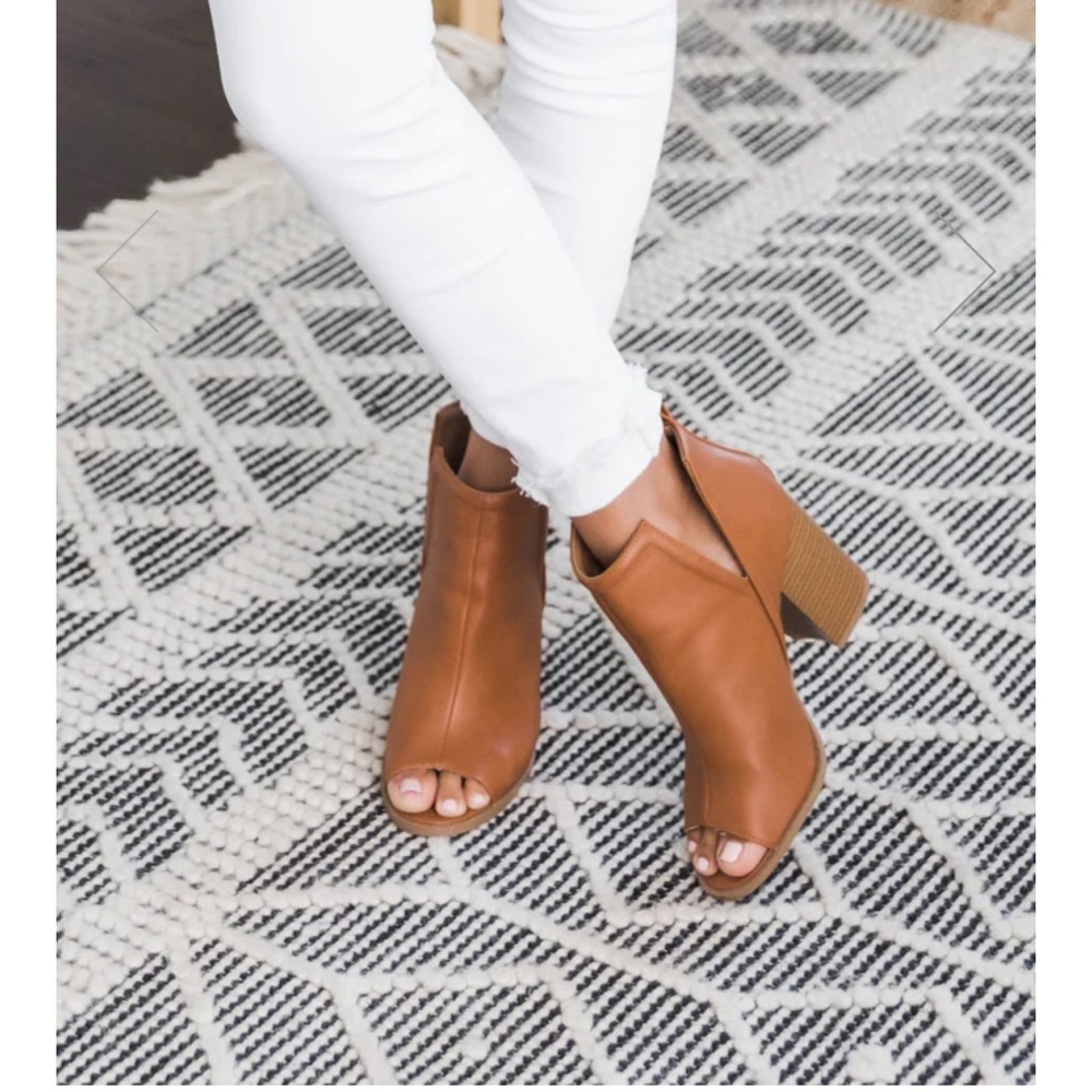 Brown Ankle Booties